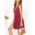 Women's Summer Sleeveless V Neck Dress by DailySale