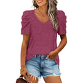 Women's Summer V-Neck Casual T-Shirt by DailySale