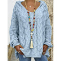 Women's Sweater Oversized Pullover Jumper Knitted Solid Color by DailySale