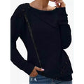 Women's Sweatshirt Pullover Solid Color by DailySale