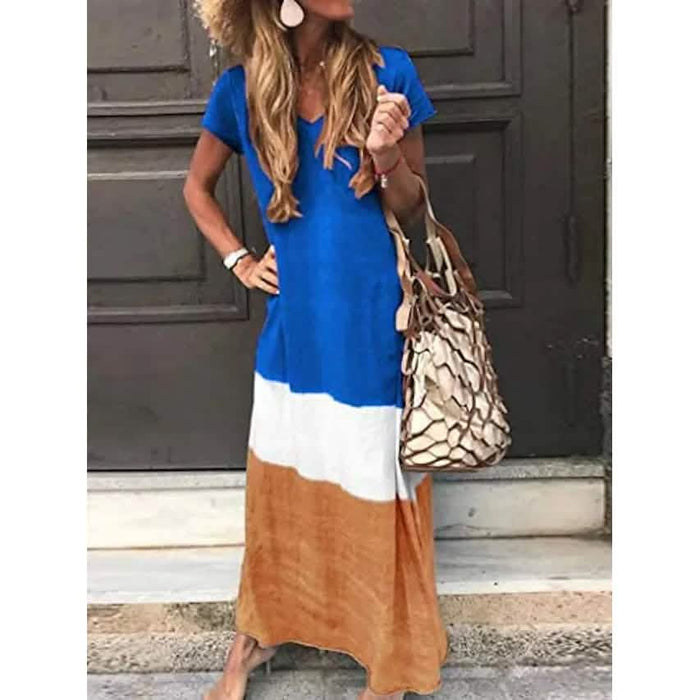 Women's T Shirt Maxi Long Dress by DailySale