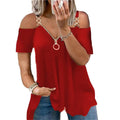 Women's Tailored Zip Crew Neck Plus Size Top by DailySale