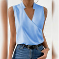 Women's Tank Top Plain Sleeveless V Neck by DailySale