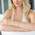 Women's Tennis Crystal Bracelet by DailySale
