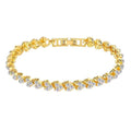 Women's Tennis Crystal Bracelet by DailySale
