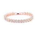 Women's Tennis Crystal Bracelet by DailySale
