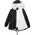 Women's Thick Warm Fleece Lined Winter Coat Jacket Parka with Fluffy Hood by DailySale