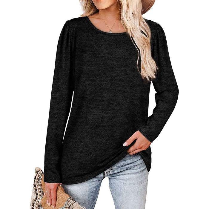 Womens Tops V Neck Summer Petal Sleeve Casual Tshirts by DailySale