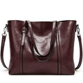 Women's Tote Shoulder Bag PU Leather by DailySale