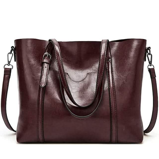 Women's Tote Shoulder Bag PU Leather by DailySale