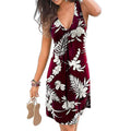 Women's V-Neck A-Line Knee Length Skirt by DailySale