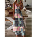 Women's V-Neck Elegant Casual Dress by DailySale