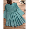 Women's V-Neck Floral Lace Top by DailySale