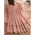 Women's V-Neck Floral Lace Top by DailySale