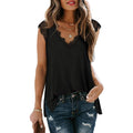 Women's V Neck Lace Tank Top - Assorted Styles by DailySale