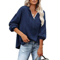 Women's V-neck Pullover Hoodie Sweater by DailySale