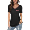 Womens V Neck Short Sleeve Tops by DailySale