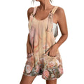 Womens V-Neck Strap Pocket Jumpsuit by DailySale