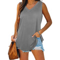 Women's V Neck Tank Top by DailySale