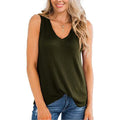 Women's Waffle Knit V Neck Tank Top by DailySale