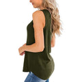Women's Waffle Knit V Neck Tank Top by DailySale