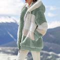 Women's Warm Plush Faux Fur Hooded Jacket Outerwear by DailySale