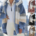 Women's Warm Plush Faux Fur Hooded Jacket Outerwear by DailySale