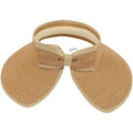 Women's Wide Brim Roll-up Straw Sun Hat Sun Visor by DailySale