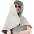 Women's Wide Brim Shawl Sun Hat with Neck Cover by DailySale