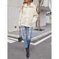 Womens Winter Sherpa Fleece Button Jacket Coat by DailySale