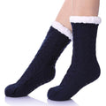 Women's Winter Super Soft Warm Cozy Fuzzy Fleece-Lined with Grippers Slipper Socks by DailySale