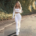 Women's WorWomen's Long Sleeve Sport Activewear Setkout Sets by DailySale