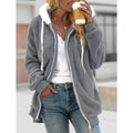 Women's Zip Fleece Hoodie Sweatshirt by DailySale
