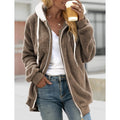 Women's Zip Fleece Hoodie Sweatshirt by DailySale