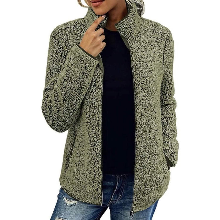Women's Zip Up Jacket Long Sleeve by DailySale