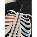 Women's Zip Up Skeleton Letter Hoodie Sweatshirt by DailySale