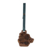 wood doll | flowers pewter