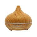 Wood Grain Ultrasonic Cool Mist Diffuser With 7 Color LED Lights by DailySale
