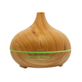 Wood Grain Ultrasonic Cool Mist Diffuser With 7 Color LED Lights by DailySale