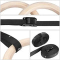 Wood Gymnastic Rings by DailySale