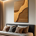 Wood Rift Wall Art by Tailored Canvases
