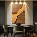 Wood Rift Wall Art by Tailored Canvases