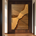 Wood Rift Wall Art by Tailored Canvases