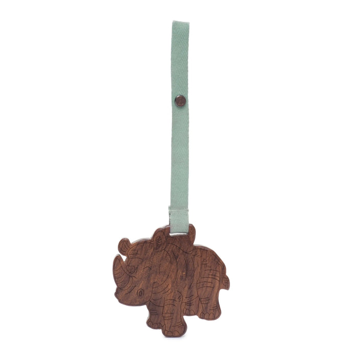 wood stroller toy | kenya the rhino by Finn + Emma
