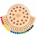 Wooden Memory Match Game - Educational Chess Puzzle for Kids & Adults by DailySale