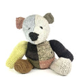 Wool Knit Buddy | Dee the Patchwork Bear by Finn + Emma