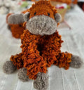 Wool Knit Buddy | Opal the Orangutan by Finn + Emma