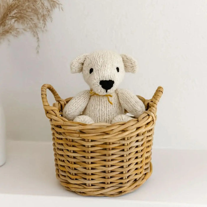 Wool Knit Buddy | Vee the Cream Bear by Finn + Emma