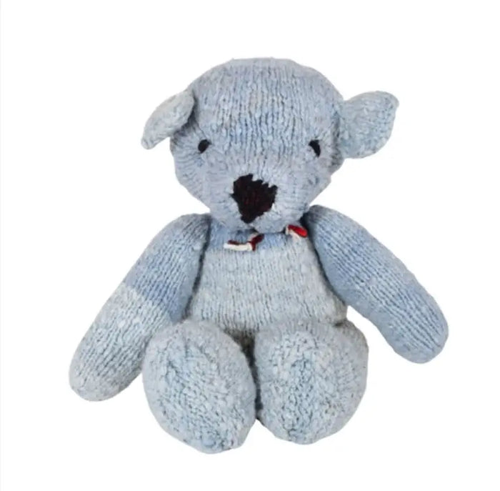 Wool Knit Buddy | Zee the Blue Bear by Finn + Emma