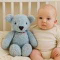 Wool Knit Buddy | Zee the Blue Bear by Finn + Emma